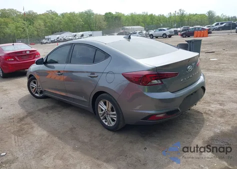 2019 Hyundai Elantra Sel из США, поврежденный, VIN 5NPD84LF3KH433674